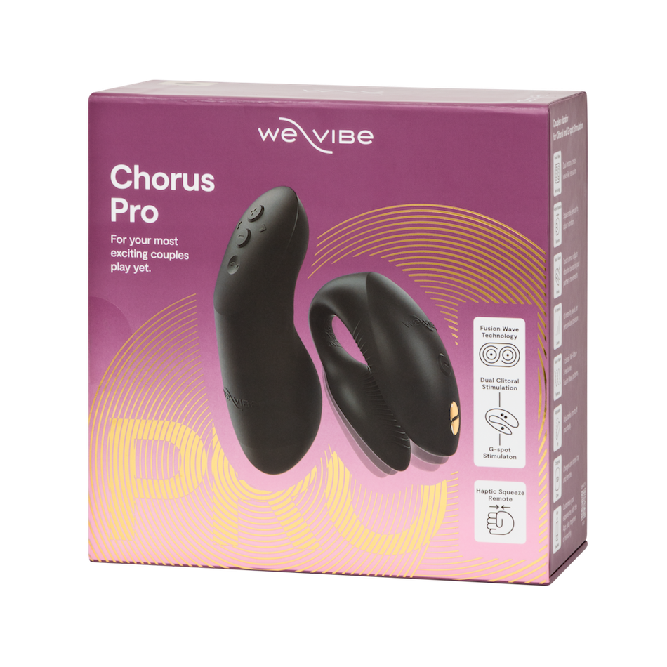 We-Vibe Chorus Pro Satin Black/�������Х��� �����饹 ���ƥ�֥�å�
