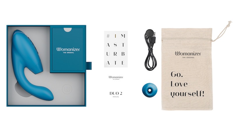 Womanizer DUO2 Petrol/�����ޥʥ����� �ǥ奪2 �ڥȥ�����