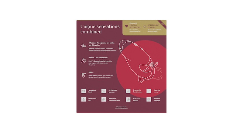 Womanizer DUO2 Bordeaux/�����ޥʥ����� �ǥ奪2 �ܥ�ɡ�