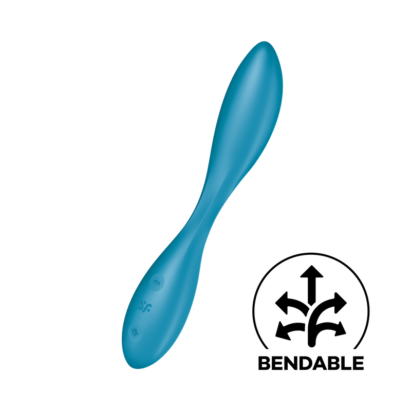 Satisfyer G-Spot Flex1 Blue/���ƥ����ե����䡼 G���ݥåȥե�å���1 �֥롼�����߸˸¤�