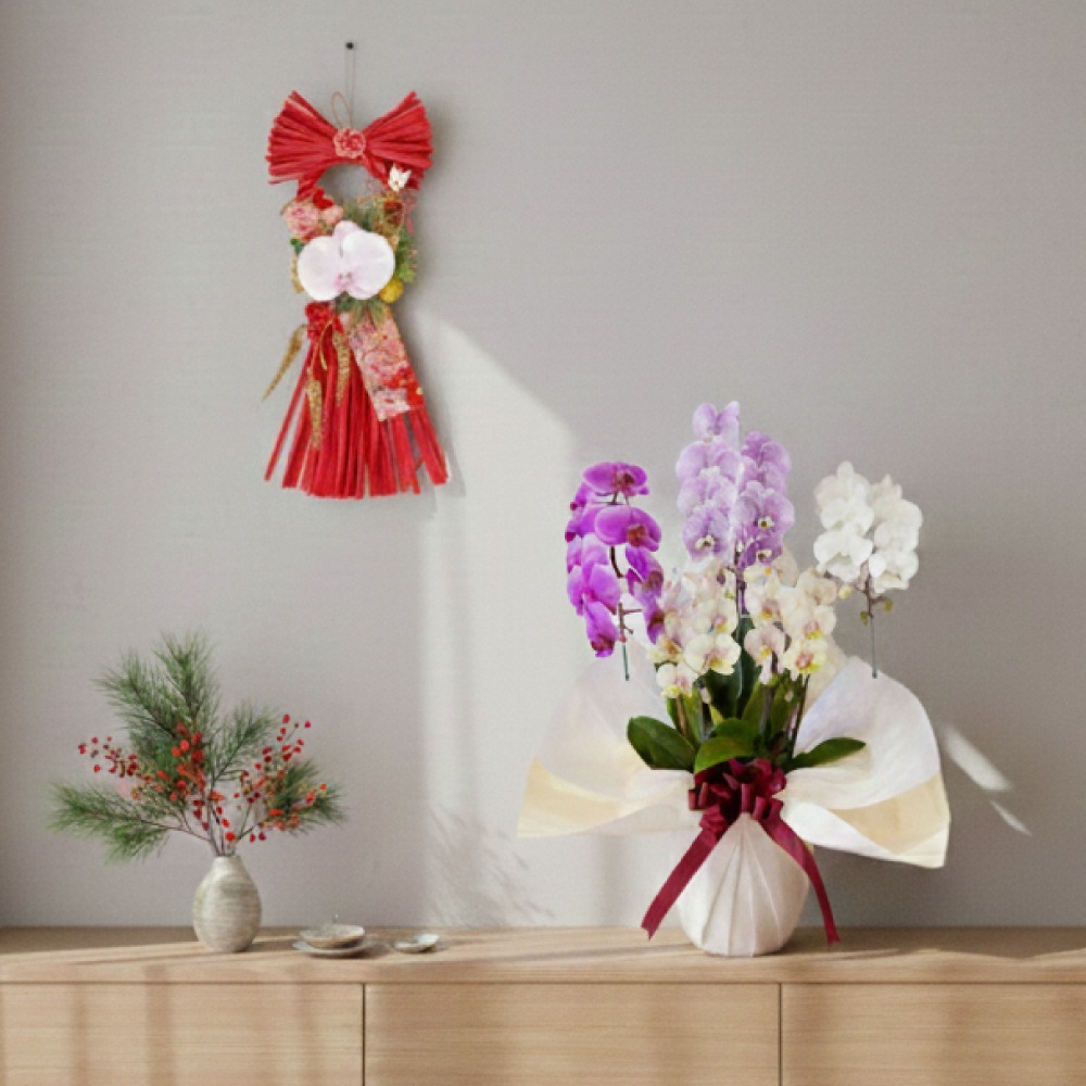 ★【福袋】４種５本立ちスペシャルMIX・和飾り付き特別セット！