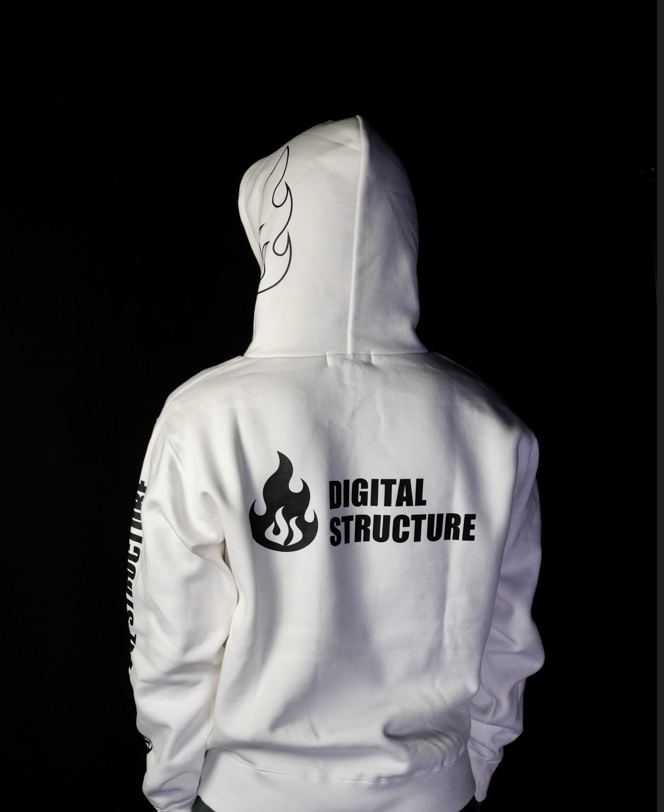 DGHD04DIGITAL STRUCTURE HOODIE