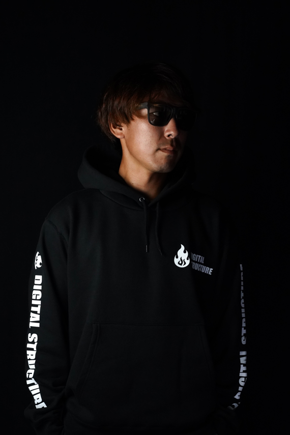 DGHD04DIGITAL STRUCTURE HOODIE