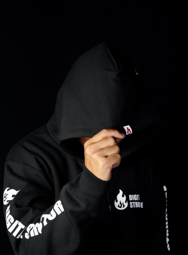 DGHD04DIGITAL STRUCTURE HOODIE