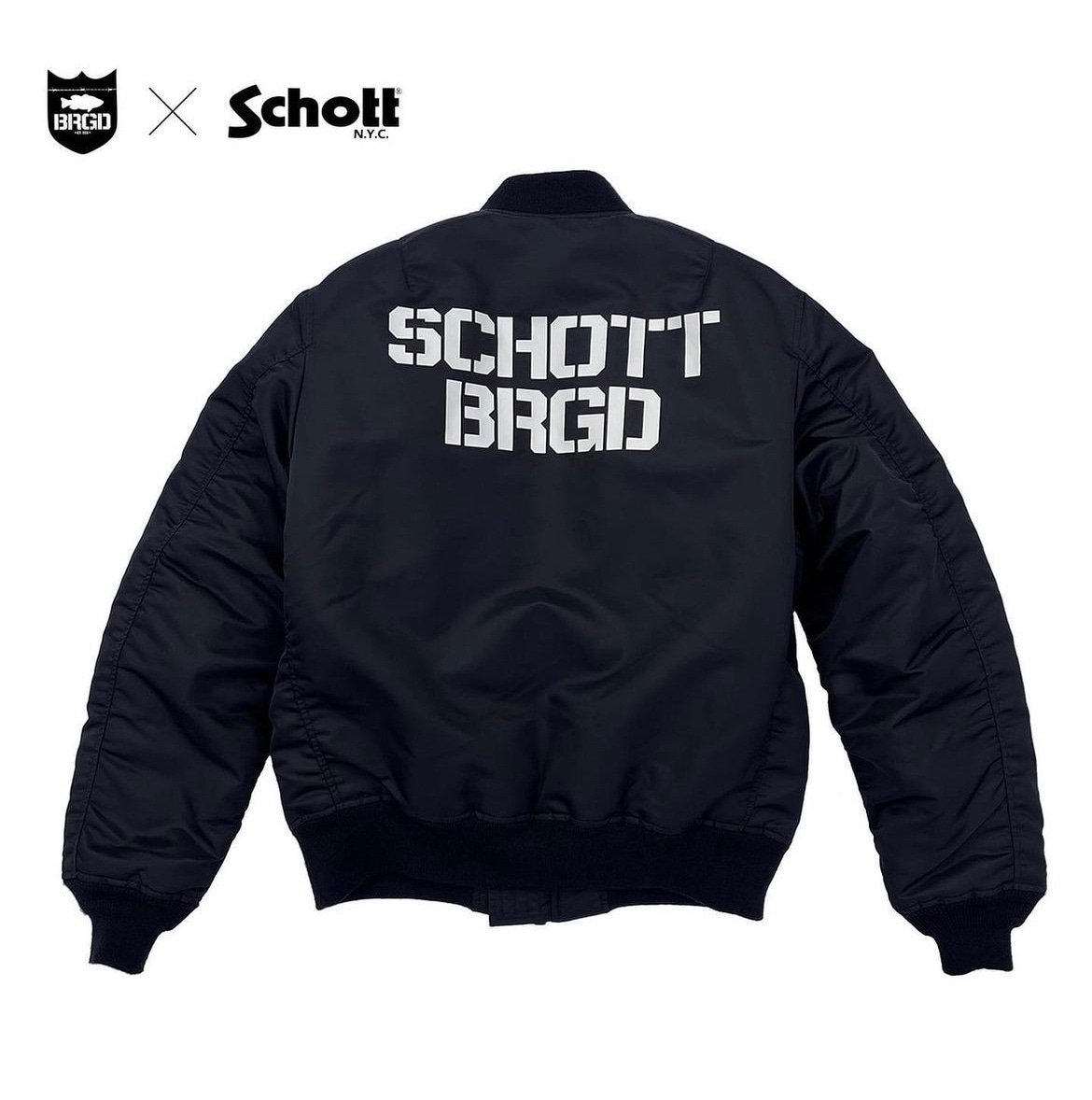 Schott x BASS BRIGADE MA-1