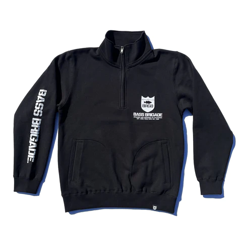 BRGD HALF ZIP SWEAT 