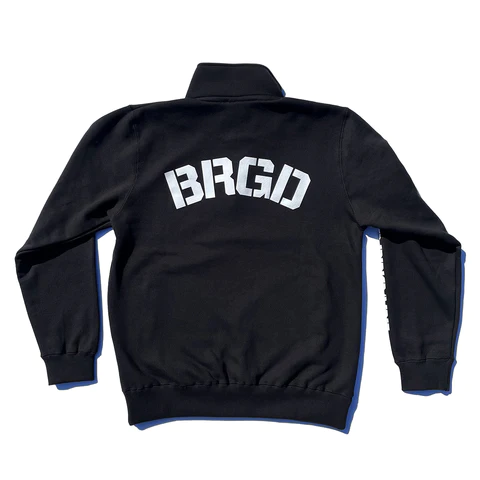 BRGD HALF ZIP SWEAT 