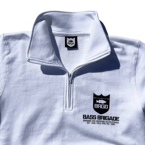 BRGD HALF ZIP SWEAT 
