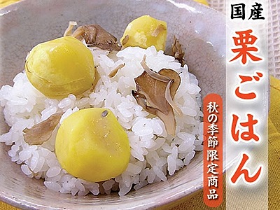 国産栗ごはんの素 | 飲料・調味料,炊き込みご飯の素 | ちりめん山椒の