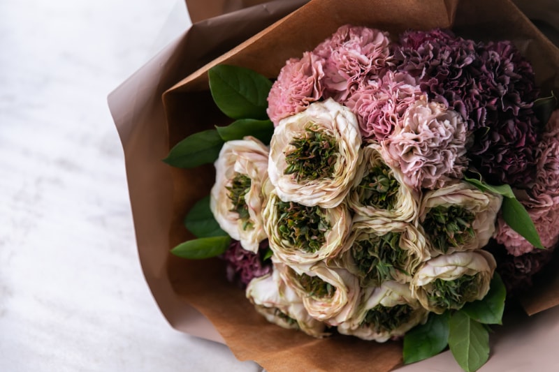 藤の花 KNノーマルキャブ対応パワーフィルター35mm青 マニ角度:45度