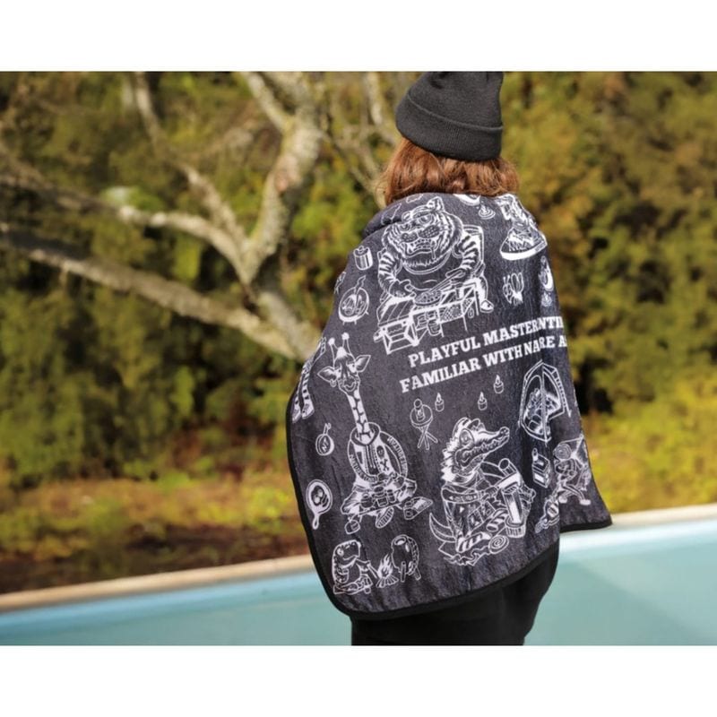 WILD ANIMALS REVERSIBLE BLANKET