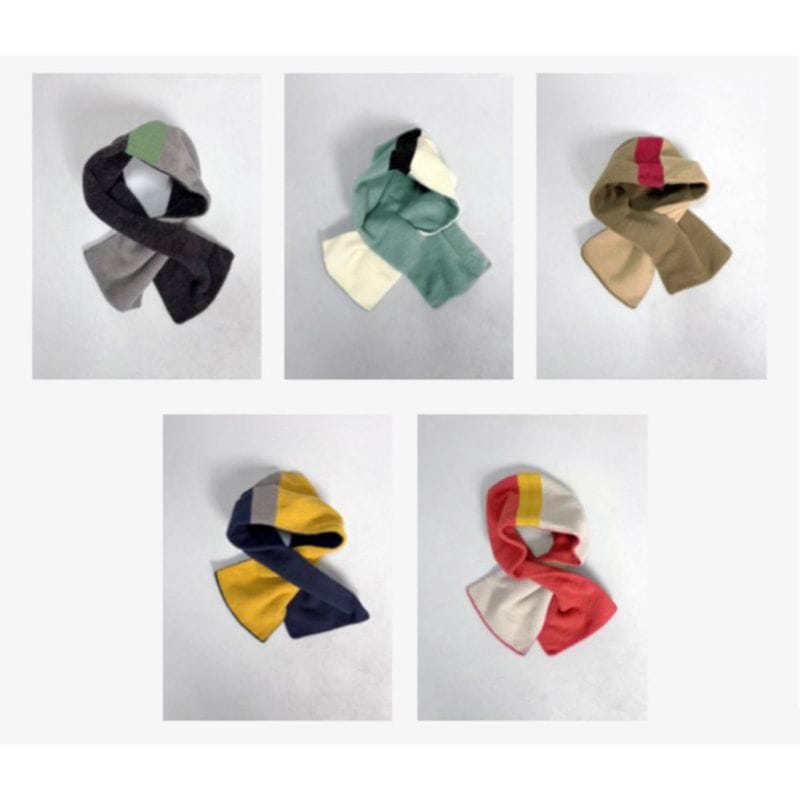 SUNNY NOMADO 香川産マルチカラーの カプサイシンショートマフラー