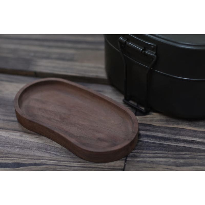 【戦闘飯盒2型オプション】Beans board ウォルナット（まな板、小皿）