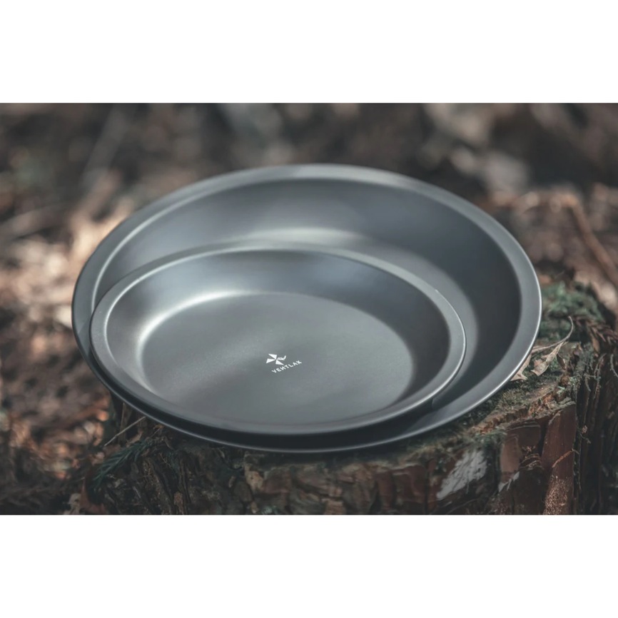 STAINLESS BLACK DISH PLATE