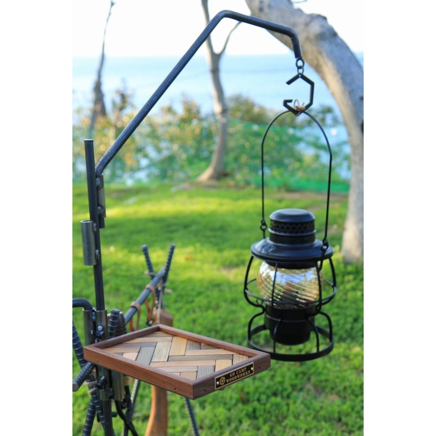 Ｇ-ランプハンガー【黒鐡】５点セット（延長バー付）