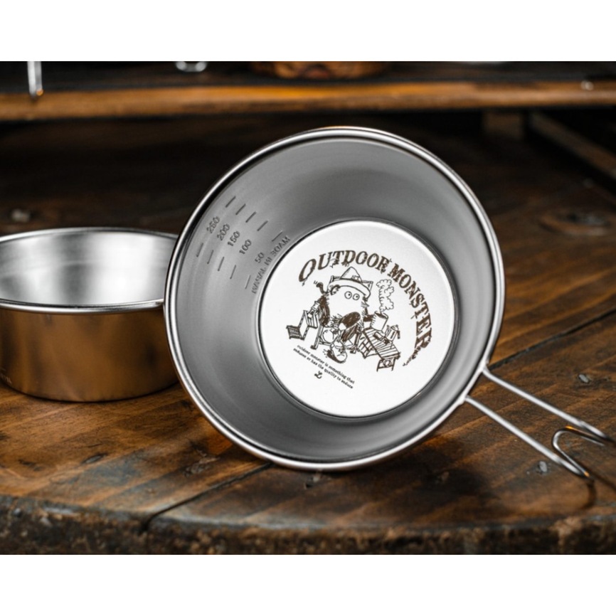 OUTDOOR MONSTER 【Break time】 オリジナルシェラカップ