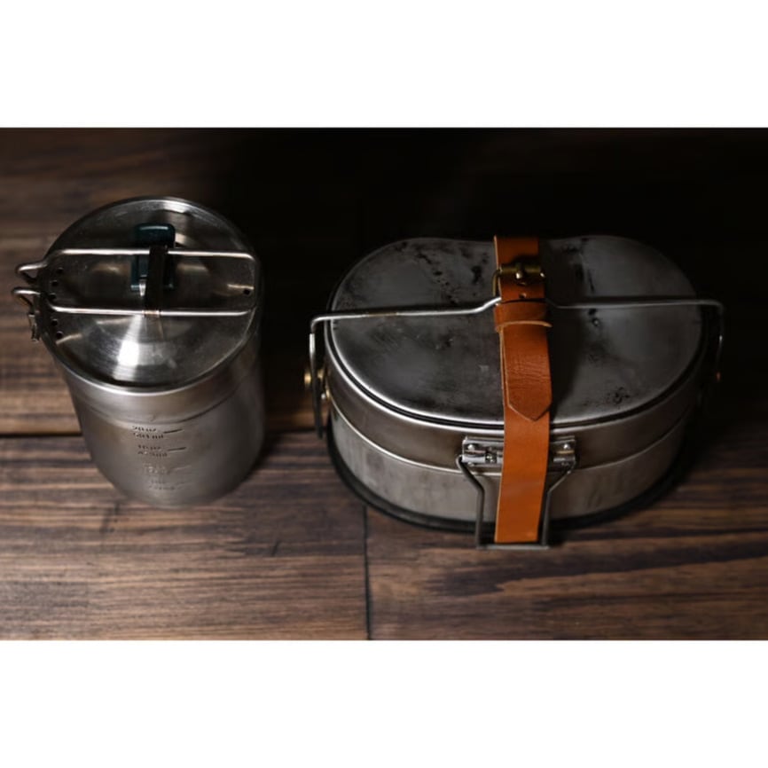 【戦闘飯盒2型オプション】Leather belt Type2（2型専用レザーベルト）