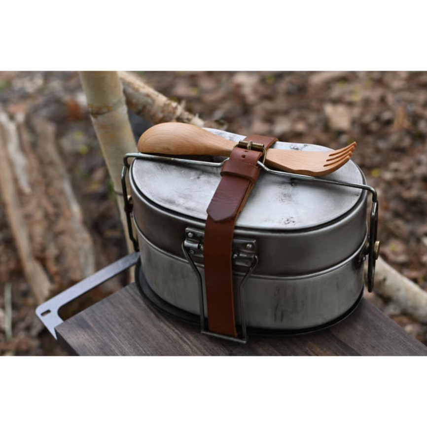 【戦闘飯盒2型オプション】Leather belt Type2（2型専用レザーベルト）