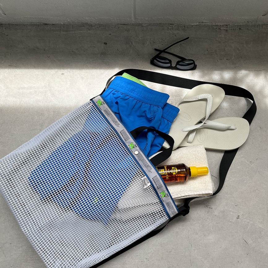 LARGE MESH MINI SHOULDER / TOTE BAG