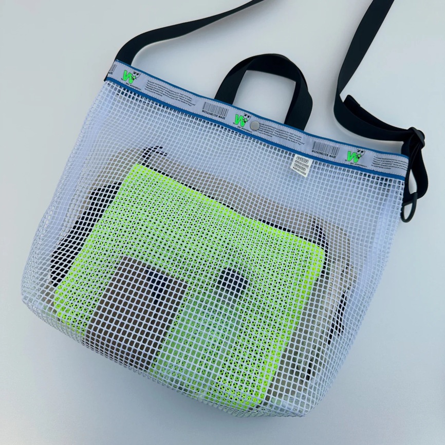 LARGE MESH MINI SHOULDER / TOTE BAG
