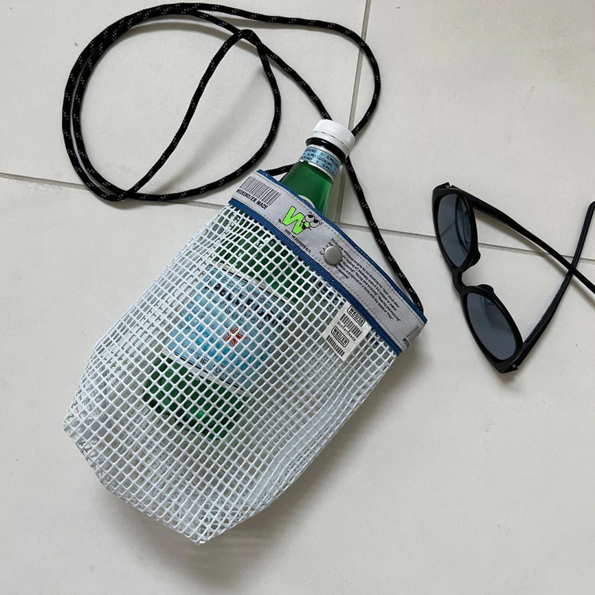 LARGE MESH MINI SHOULDER / TOTE BAG