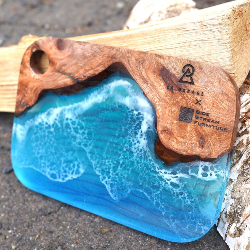 Resin Cutting Board「EARTH BOARD」- Ver ZENIBAKO