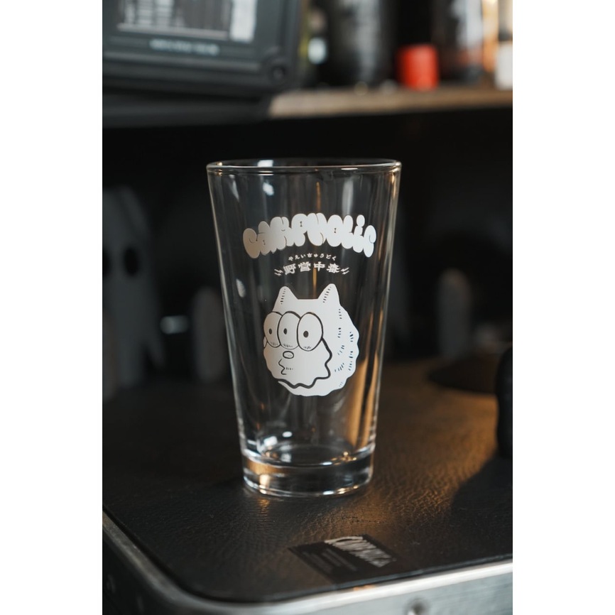 pint glass HOLICAT