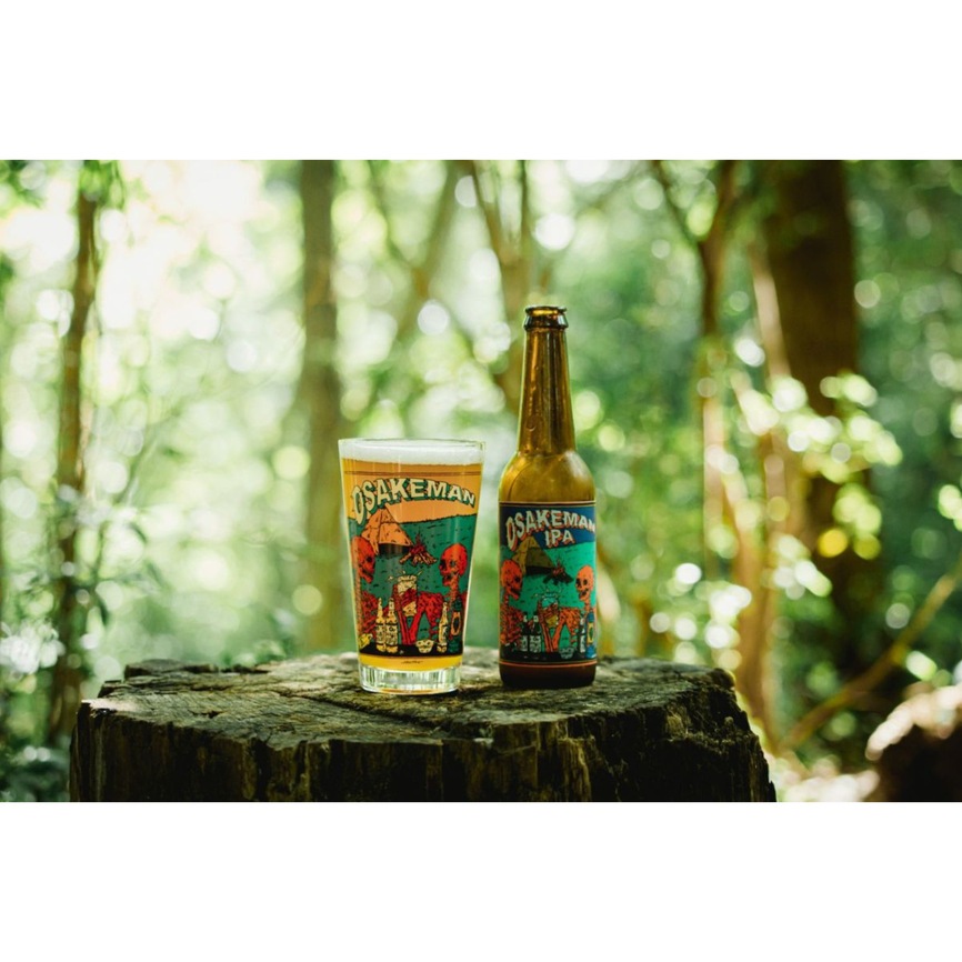 オリジナルパイントグラス　-OSAKEMAN-　480ml