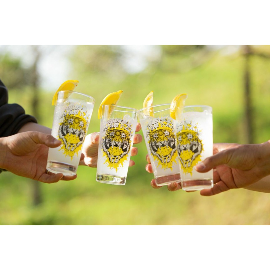 オリジナルレモンサワーグラス”虎レモンサワーグラス”　435ml