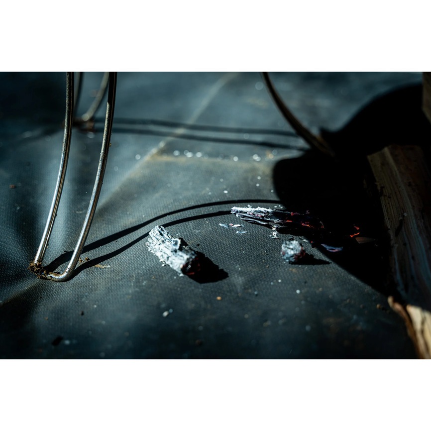 焚き火専用シート（ブラック シリコン加工モデル）