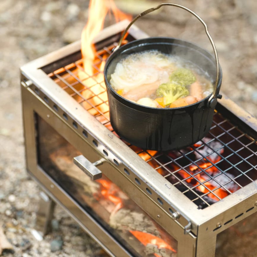 アウトドア薪ストーブ ミドラ ステンレス / Woodstove MIDORA SUS | Mt