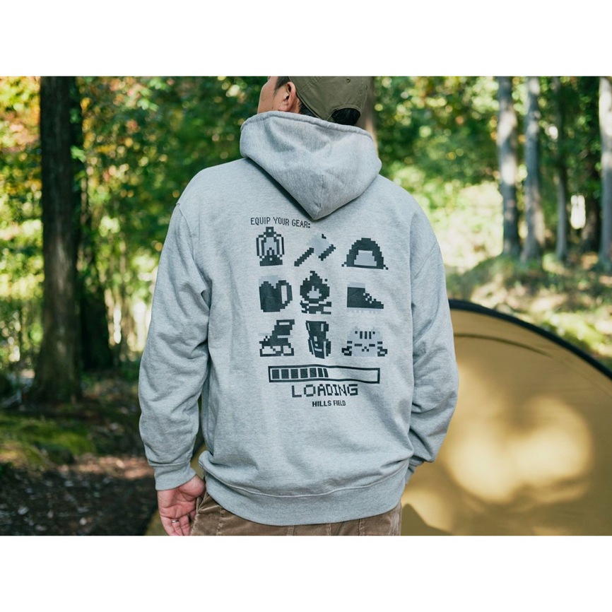 PIXEL CAMP HOODIE フーディ