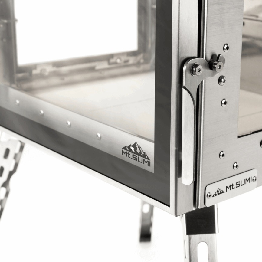 アウトドア薪ストーブ オーラ FG ステンレス / Woodstove AURA FG SUS