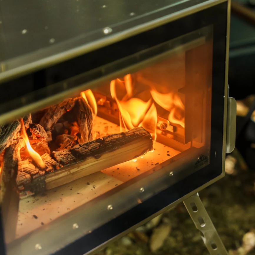 アウトドア薪ストーブ オーラ FG ステンレス / Woodstove AURA FG SUS