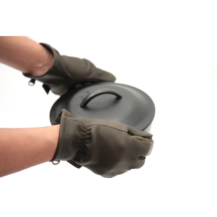 Leather Camp Gloves 001