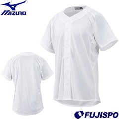 ミズノ 練習用シャツ オープンタイプ mizuno 【野球・ソフト】 ウェア ユニフォームシャツ 練習着 メッシュ生地 一般 大人(12JC8F6801)