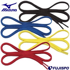 ミズノ フラット シューレース (平型) mizuno 【サッカー・フットサル】 アクセサリ 靴紐 シューズ紐 無地 単色 (8ZA210)