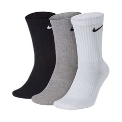 ナイキ エブリデイ クッションド トレーニング クルー ソックス 3足組 NIKE 【サッカー・フットサル】 アクセサリ 靴下 ストッキング カジュアル スポーツ メンズ レディース ジュニア (SX7664-964)