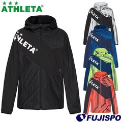 アスレタ ストレッチ トレーニングジャケット ATHLETA 【サッカー・フットサル】 ウェア 大人 メンズ ピステ ブレーカー フルジップ 練習 裏地無し (04146)