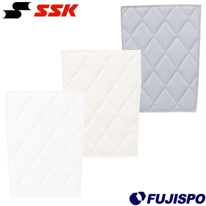 野球 SSK エスエスケイ キルトパッド ヒザ大 野球用品 膝パッド スライディングパッド 縫い付け式 ユニフォーム パンツ 補強 補修 (BUA008NL)