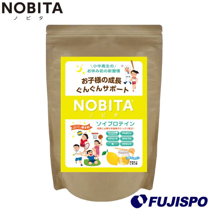 ノビタ NOBITA ソイプロテイン はちみつレモン味 600g 【野球・ソフト