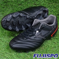 ミズノ モナルシーダ NEO 2 SW mizuno 【サッカー・フットサル】 シューズ サッカースパイク 大人 メンズ ユニセックス 天然芝 人工芝 土 スーパーワイド MONARCIDA ネオ ブラック×ブラック (P1GA222400)