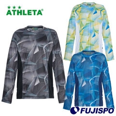 アスレタ グラフィックプラロンT ATHLETA 【サッカー・フットサル】 ウェア 大人 メンズ 長袖 プラクティスシャツ プラシャツ ロングTシャツ 練習 トレーニング (02371)