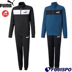 プーマ ジュニア ポリスーツ puma 【サッカー・フットサル】 ウェア キッズ Jr 子供 ジャージ ジャケット トップス ロングパンツ ボトムス 上下セット 裏起毛 練習 トレーニング (846563)