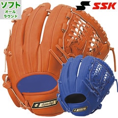 エスエスケイ ソフトボール オールラウンド Super soft SSK 【野球・ソフト】 グラブ グローブ 右投げ ソフト Super soft (SSS21506L22F)