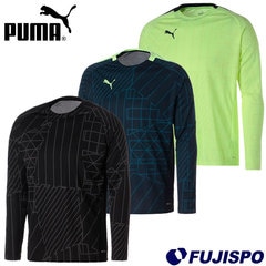 プーマ FUSSBALL HYBRID 長袖 Tシャツ puma 【サッカー・フットサル】 ウェア 大人 メンズ プラクティスシャツ プラシャツ 練習 トレーニング (658201)