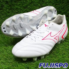 ミズノ モナルシーダ NEO II SW mizuno 【サッカー・フットサル】 シューズ サッカースパイク 大人 メンズ ユニセックス 天然芝 人工芝 土 グラウンド スーパーワイド MONARCIDA ネオ 2 ホワイト×ピンク (P1GA222464)【mm2202】