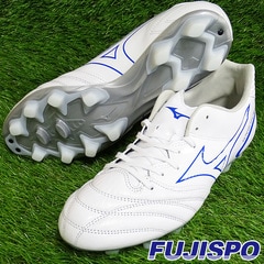 【特価】ミズノ モナルシーダ NEO II SW KL mizuno サッカー シューズ サッカースパイク 大人 メンズ ユニセックス 天然芝 人工芝 土 グラウンド スーパーワイド MONARCIDA ネオ 2 ホワイト×ブルー (P1GA222725)[mi2205]