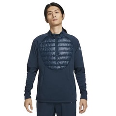 ナイキ Therma-FIT アカデミー ウィンター ウォリアー メンズ サッカードリルトップ NIKE 【サッカー・フットサル】 ウェア トレーニングウェア 長袖 ハーフジップ 防寒 冬 メンズ 大 (DC9169-454)