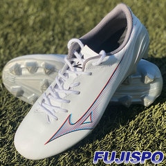 【特価】ミズノ アルファ SELECT MD mizuno シューズ サッカースパイク 大人 メンズ 天然芝 人工芝 土 α セレクト ホワイト (P1GA236509)